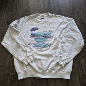 Vintage Seattle Crewneck Sweatshirt